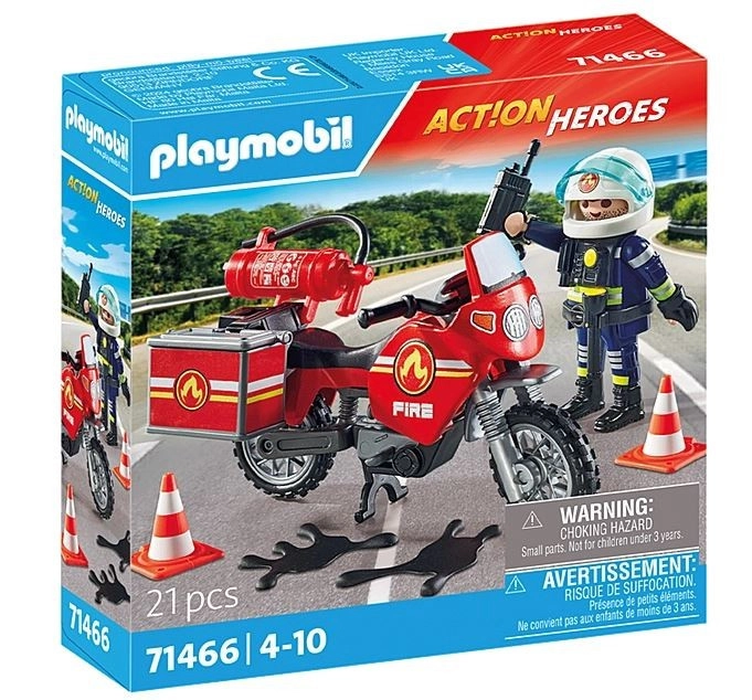 E-shop Playmobil 71466 Hasičské auto na mieste nehody