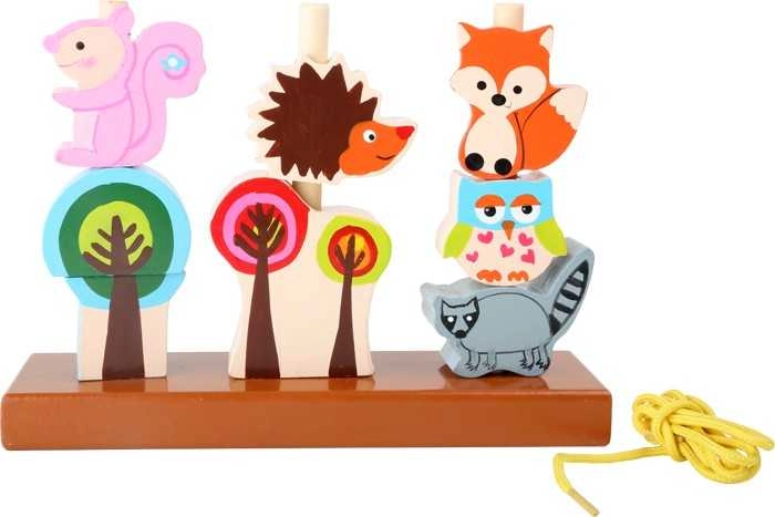 E-shop Small Foot Nasadzovacie a prevliekacie lesné zvieratká