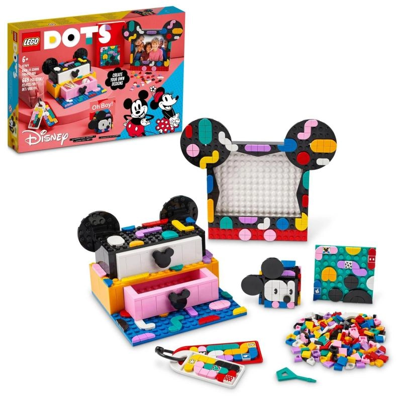 E-shop LEGO® DOTS™ 41964 Školní boxík Myšák Mickey a Myška Minnie