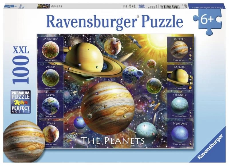 E-shop Ravensburger Planety XXL 100 dielov