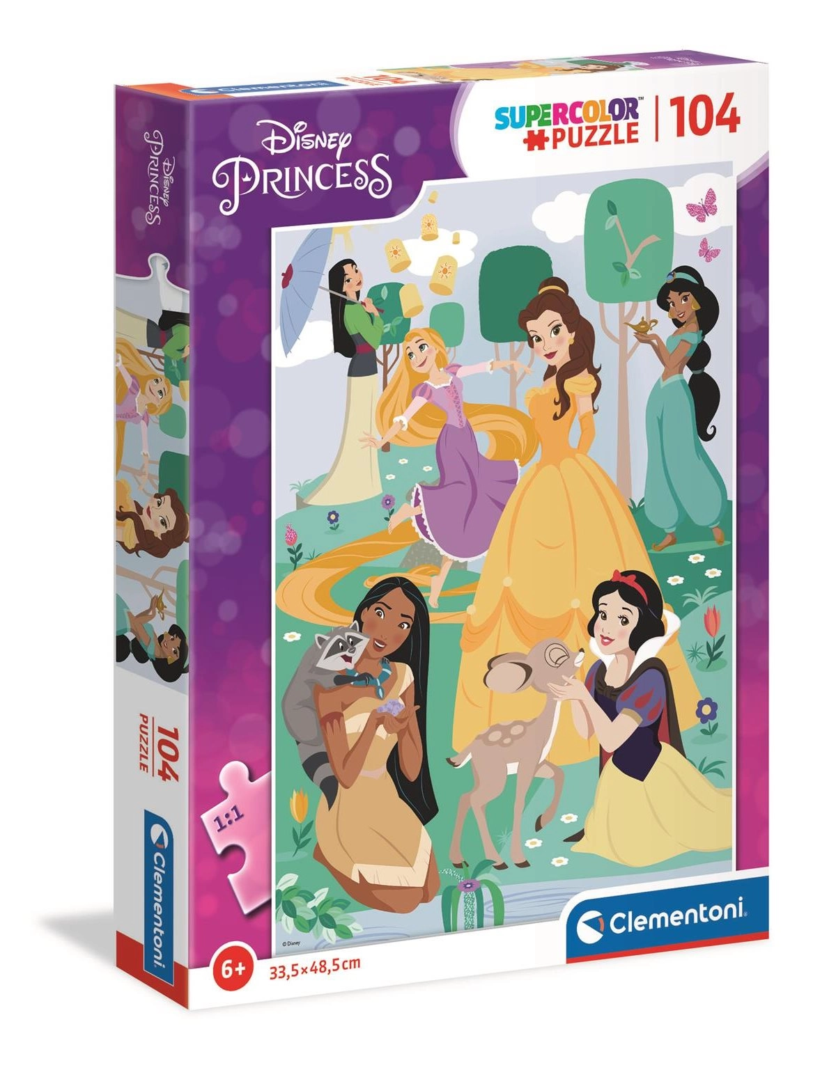 Clementoni Disney princeznej 104 dielov