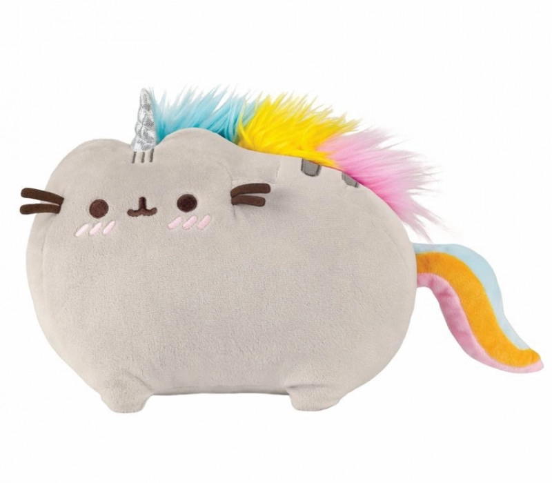 Pusheenikorn Červenajúci sa maskot 24 cm