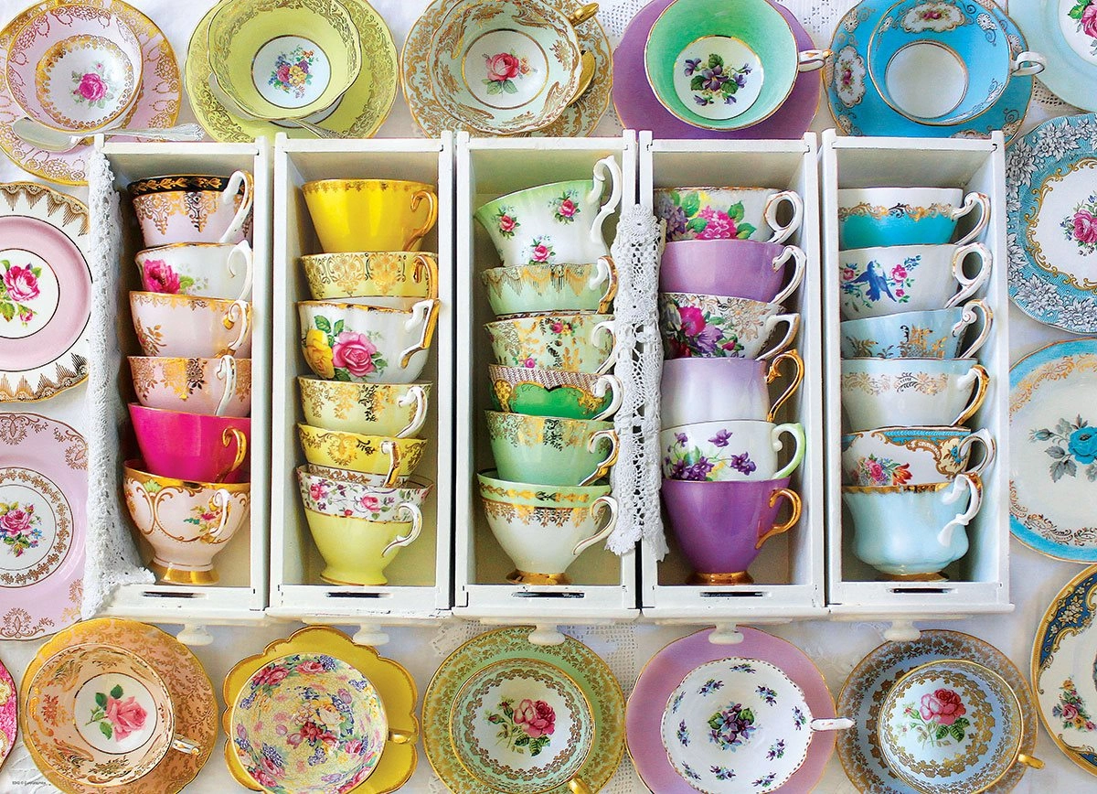 E-shop Eurographics Tea Cups Boxes 1000 dielov