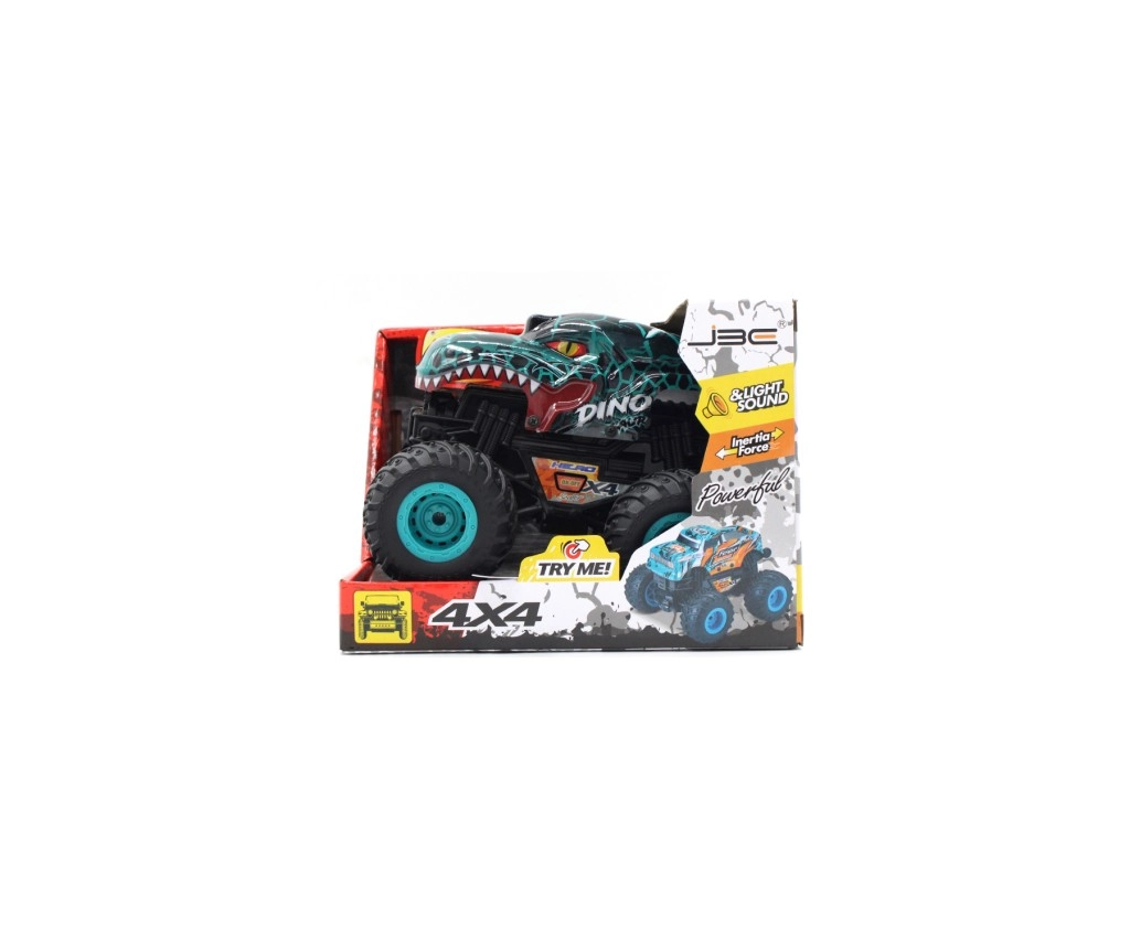 E-shop Alltoys Dino Autokola 4 x 4 zelené