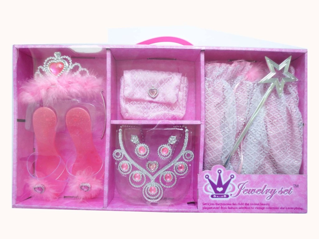 E-shop Set princeznú so sukienkou a papučky