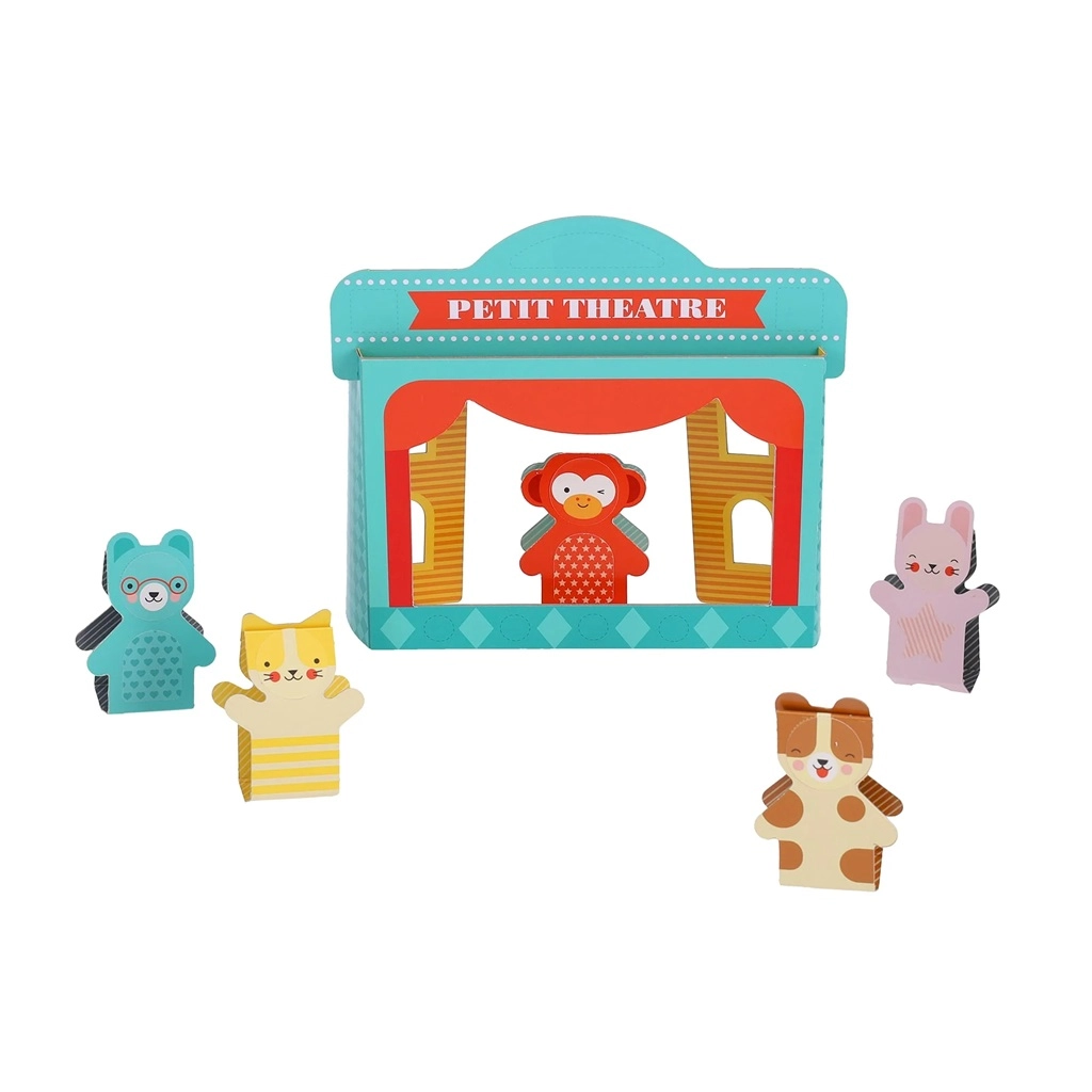 E-shop Petit Collage Sada prstového bábkového divadla
