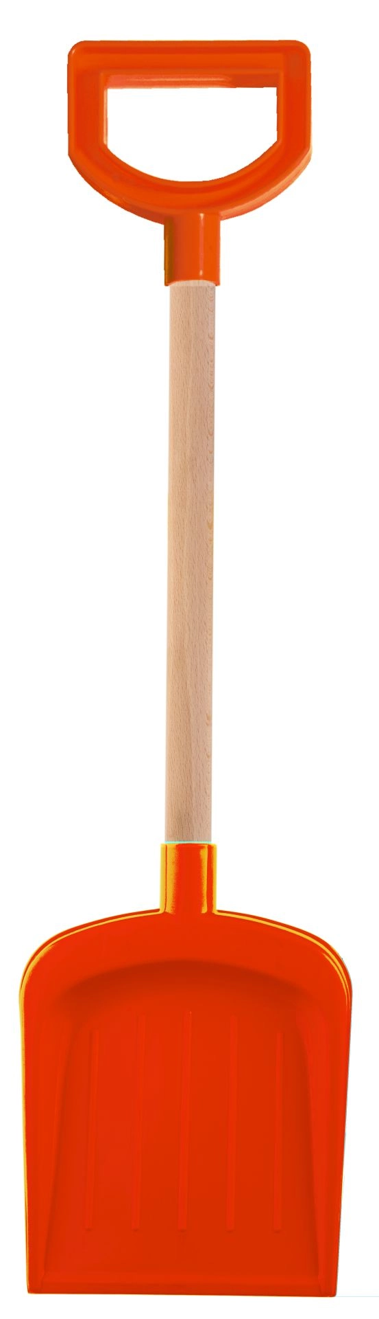 E-shop Androni Lopata s drevenou násadou a rukoväťou dĺžka 53 cm červená