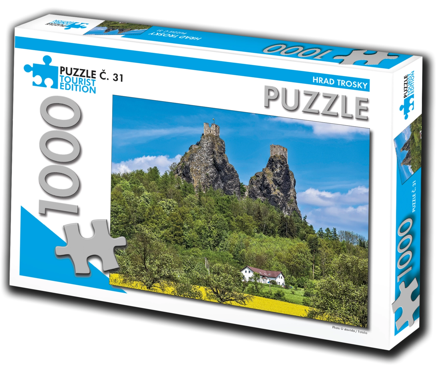E-shop TOURIST EDITION Hrad Trosky č.31 1000 dielov
