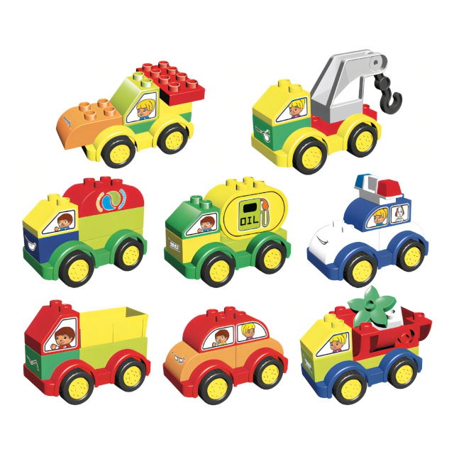 E-shop L-W Toys Junior kostky Auta 62 ks