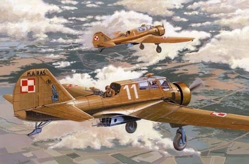 Pzl-23a Karas skorá verzia