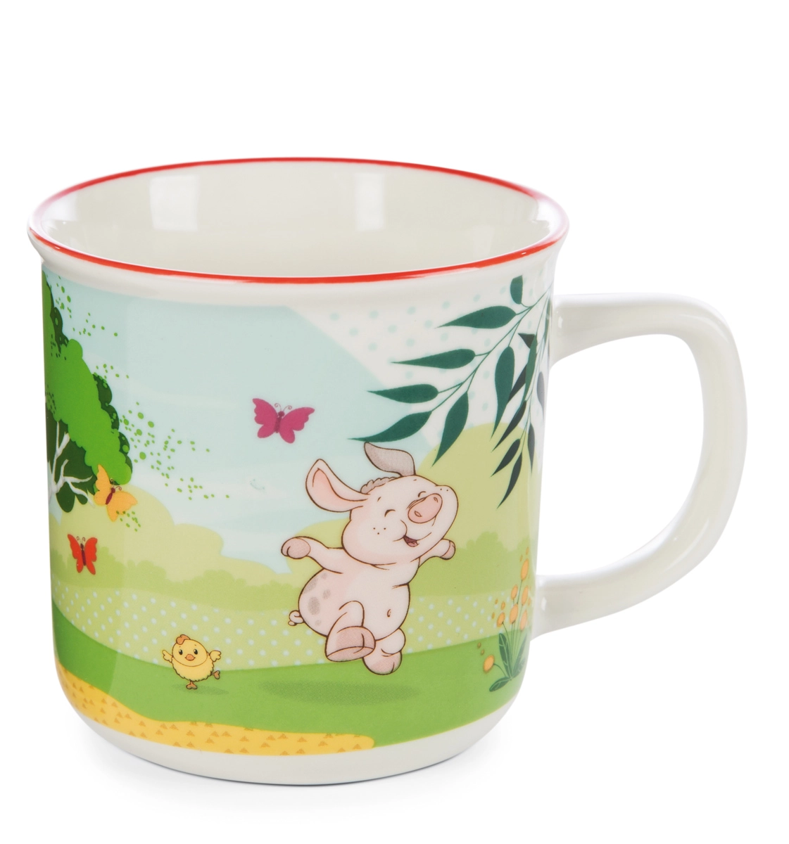 E-shop NICI hrníček Farm Friends porcelán dárkové balení 240 ml