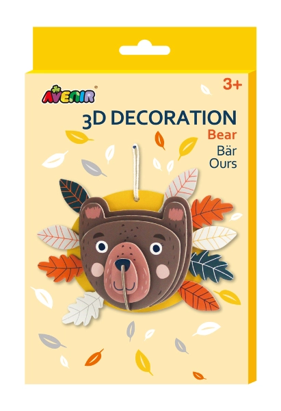 E-shop 3D dekorace medvídek