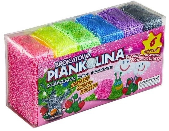 E-shop ARTANDPLAY Foamcoline 6 farieb trblietky 31447