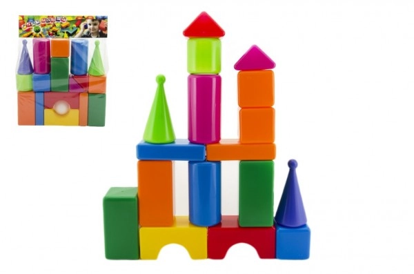 E-shop Teddies kostky velké 18 ks plast v sáčku