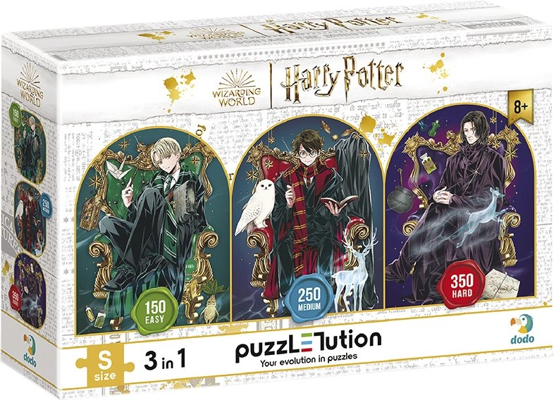 Puzzle DODO Harry Potter: Draco, Harry a Snape