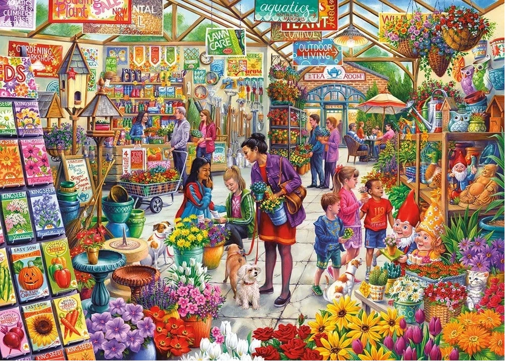 E-shop Gibsons Gardeners Delight 1000 dielov