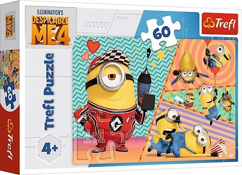 E-shop Trefl Šťastní Mimoni / Universal Despicable Me 4 60 dielov