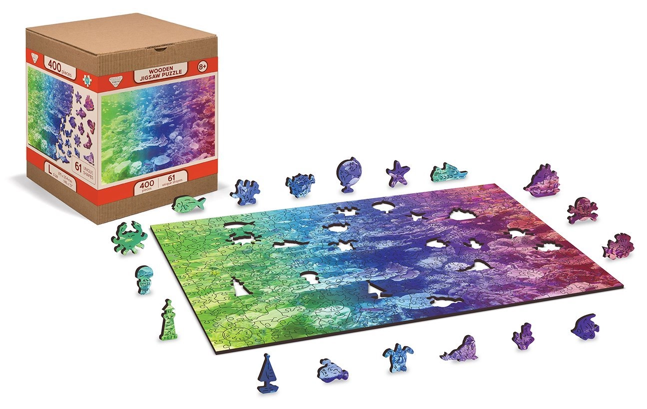 E-shop WOODEN CITY Dřevěné Korálový útes 2v1 EKO 100 dílků