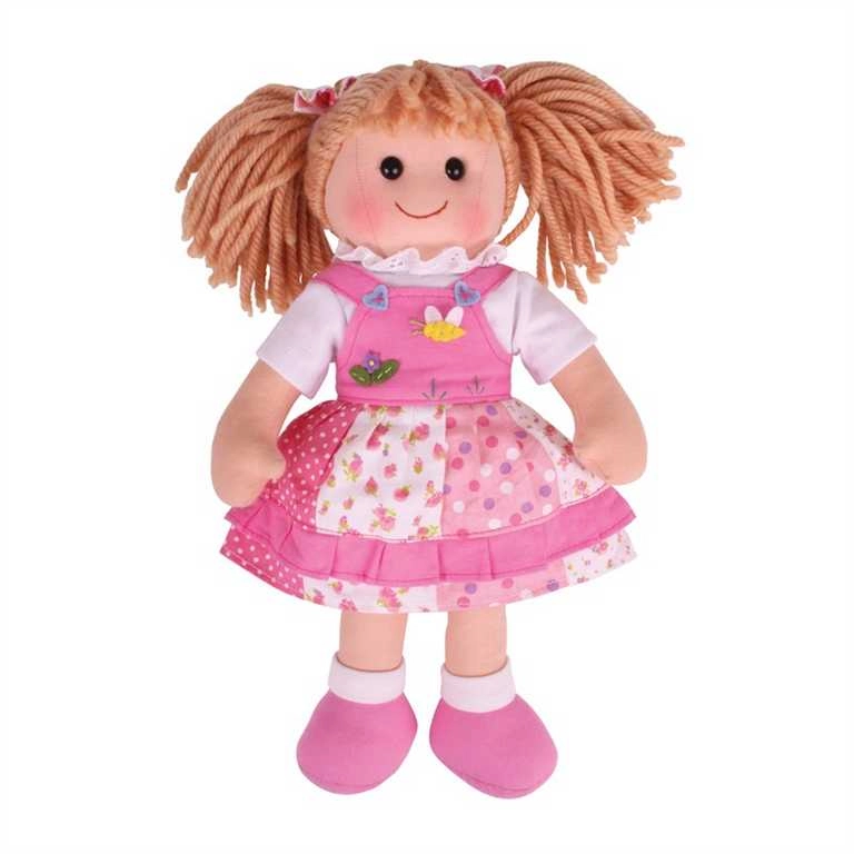 E-shop Bigjigs Toys látková Hayley 35 cm