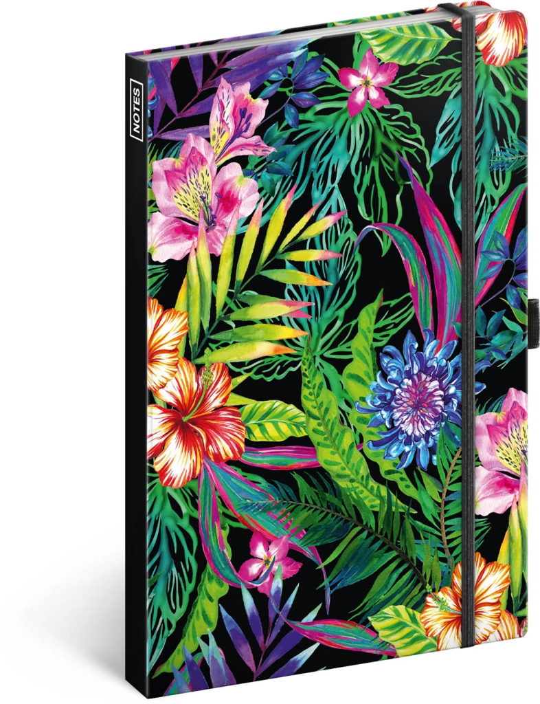 E-shop Baagl Notes Tropical linkovaný 13 x 21 cm