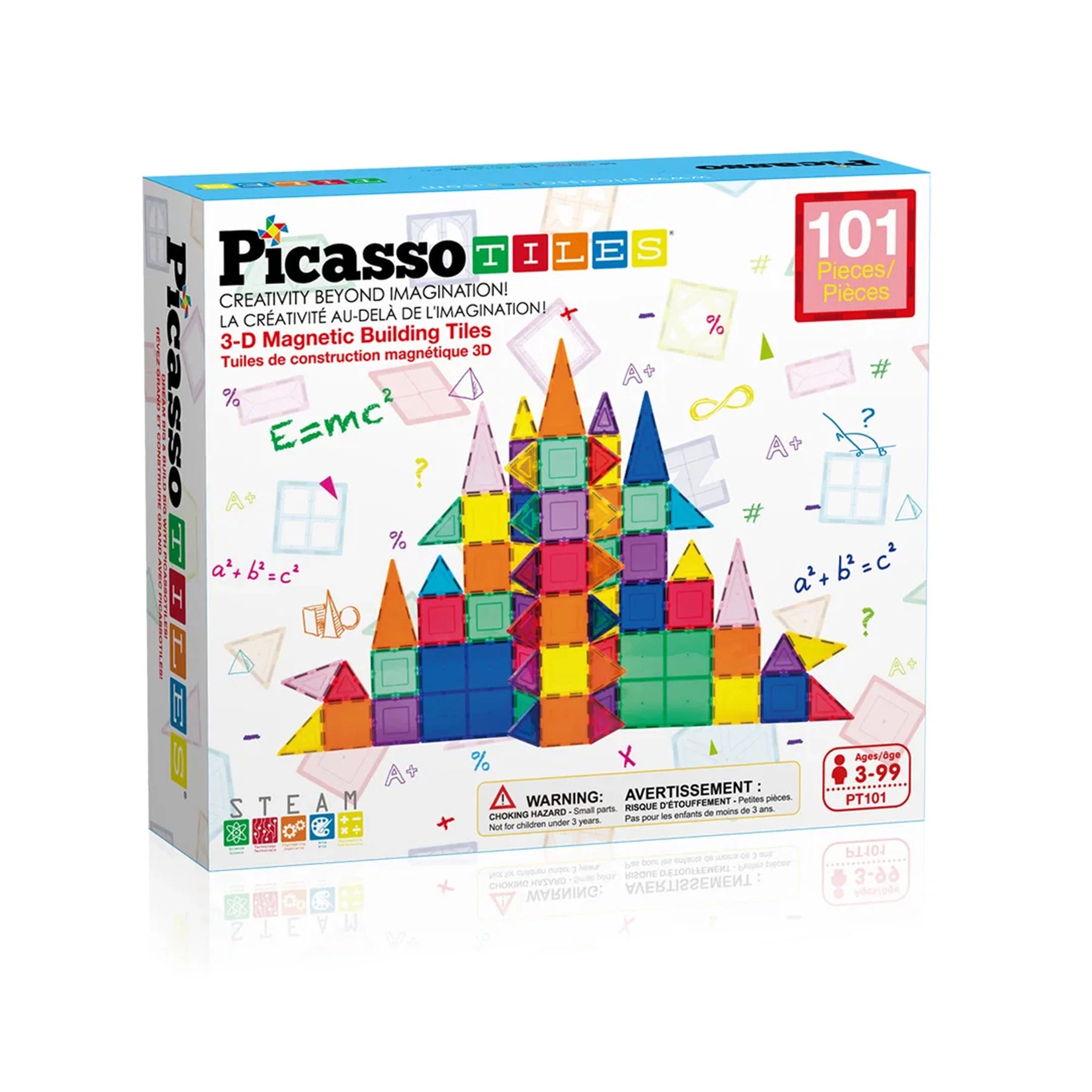Magnetická stavebnica PICASSO – 101 dielov