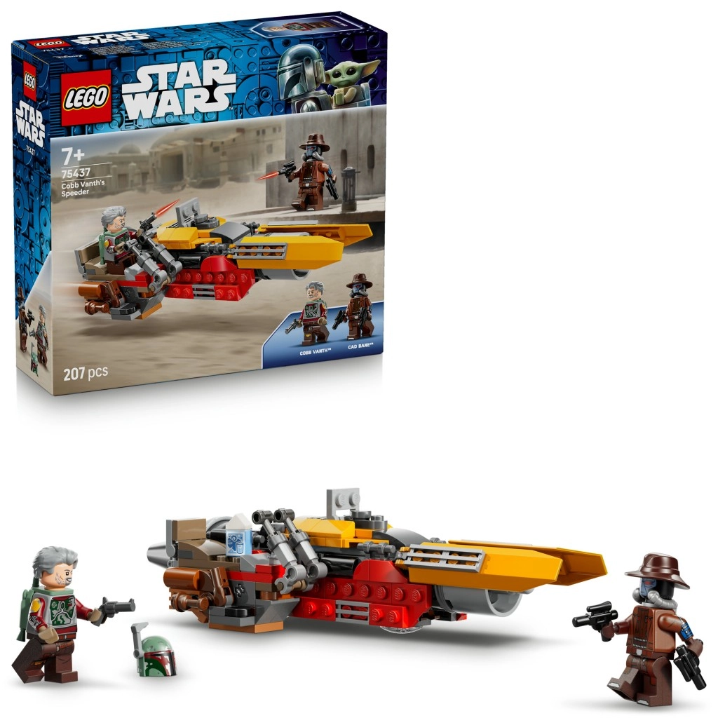 LEGO Star Wars Cobb Vanth a spíder – akčná stavebnica pre deti