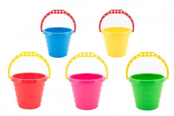 E-shop Rappa Kyblík na písek plastový 15 x13 cm 5 barev