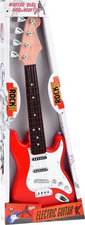E-shop Elektrická detská gitara s rockovým zvukom – Modrá