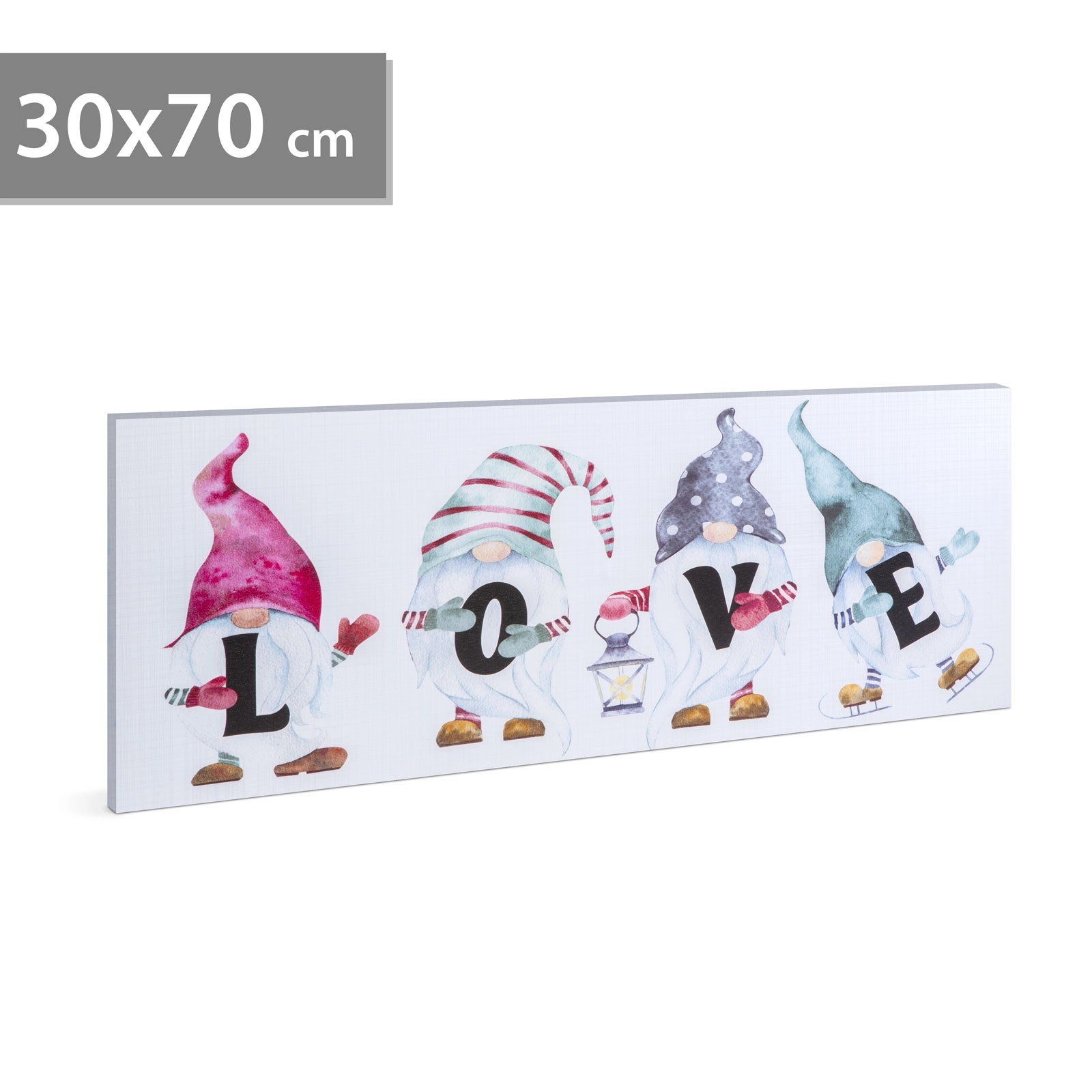 LED obraz na stenu LOVE