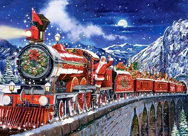E-shop Puzzle 200 dielikov Santa's Coming to Town