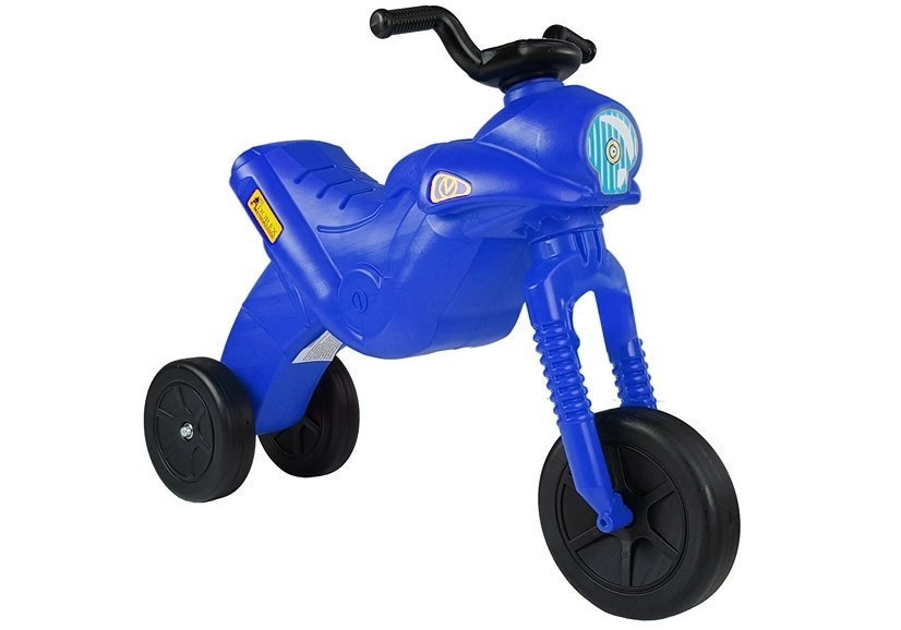E-shop Detský trojkolesový odrážací motocykel Enduro – Modrá