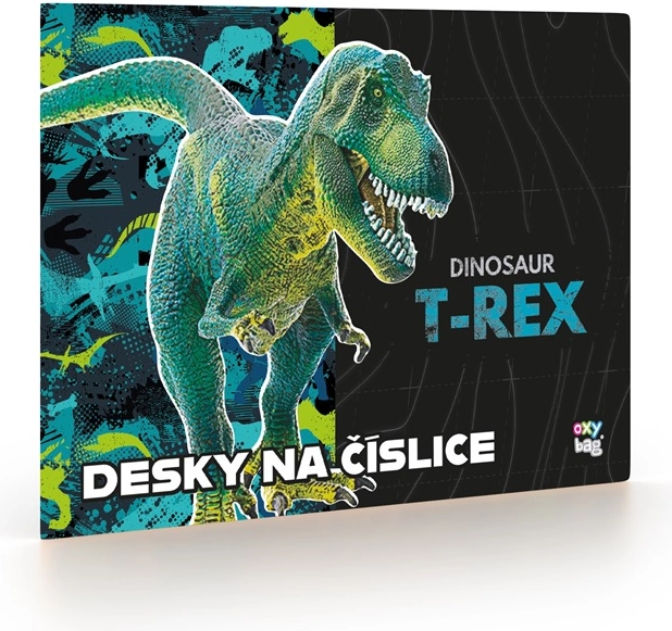 E-shop OXYBAG dosky na číslice dinosaurus premium