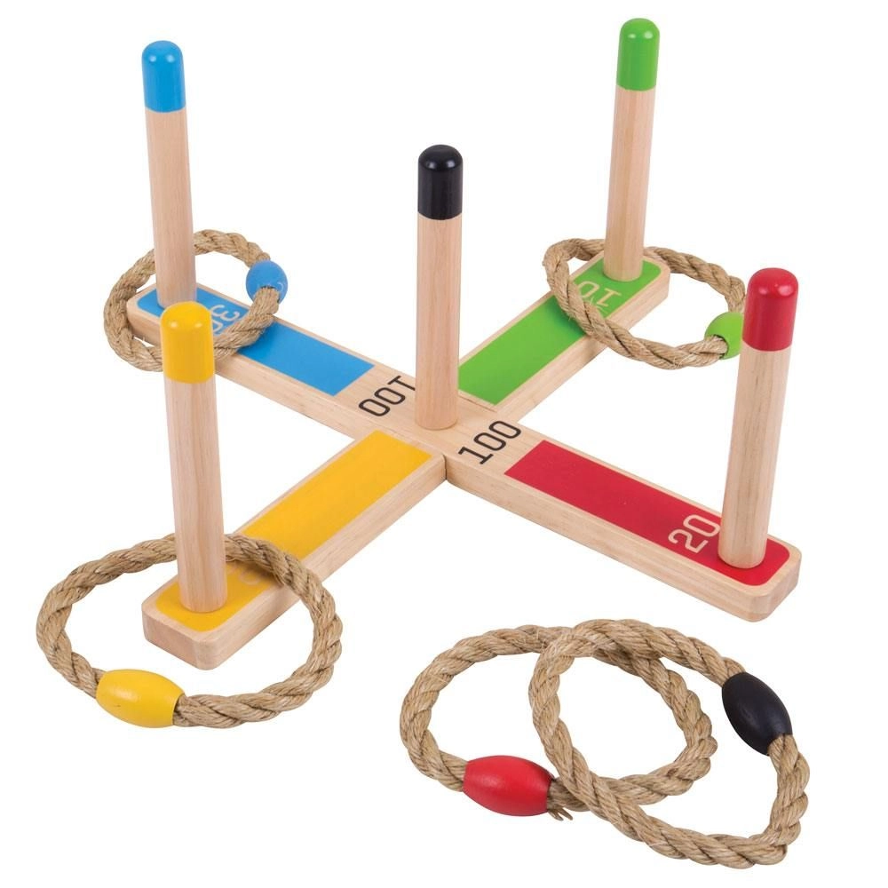 E-shop Drevené hádzanie krúžkov BIGJIGS TOYS