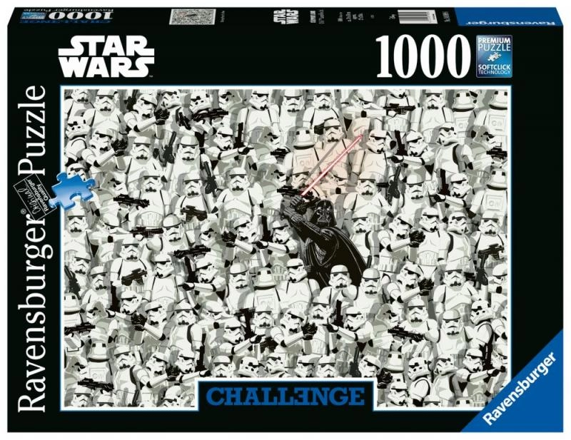 E-shop Ravensburger Challenge Star Wars 1000 dielov