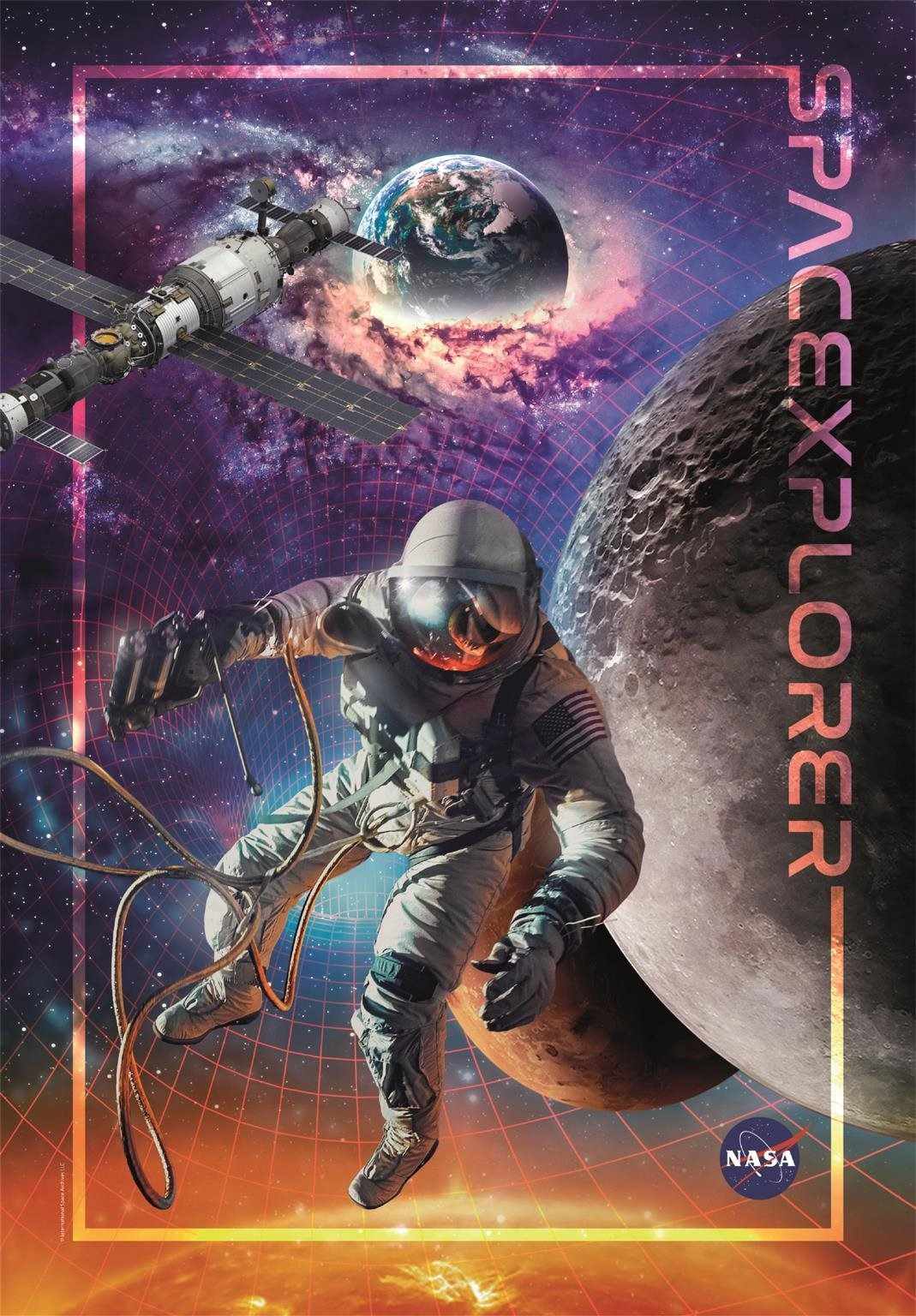 E-shop CLEMENTONI Space NASA : Vesmírný průzkumník 1000 dielov