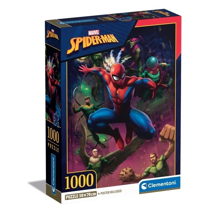 CLEMENTONI Spiderman 1000 dielov