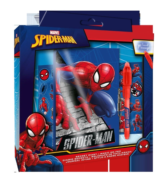 E-shop Denník s magickým perom SPIDER-MAN