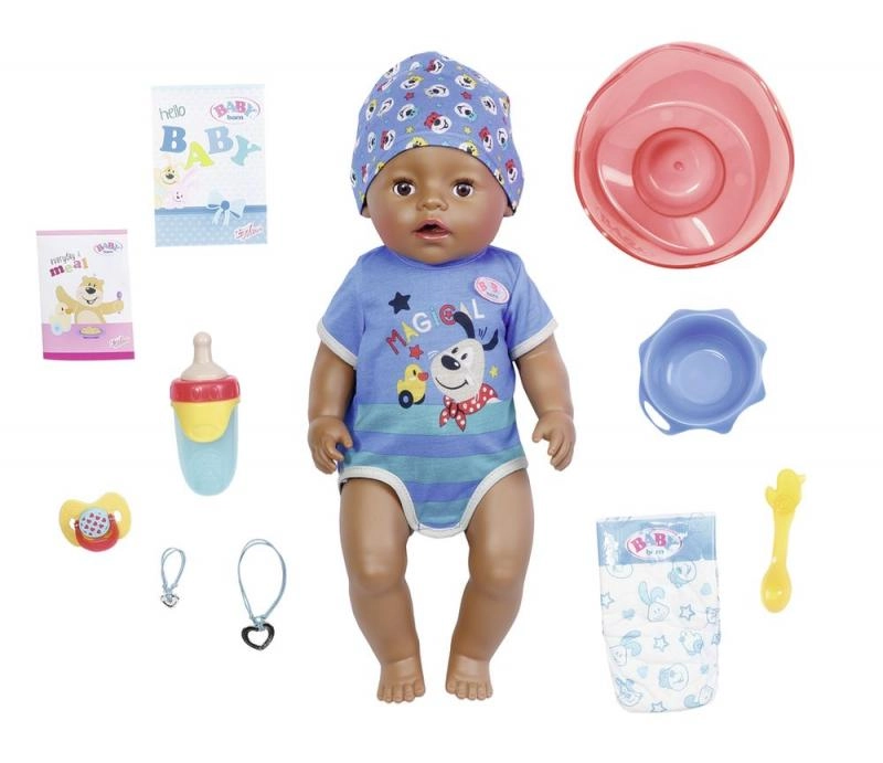 E-shop BABY born s čarovným cumlíkom, černoško, 43 cm