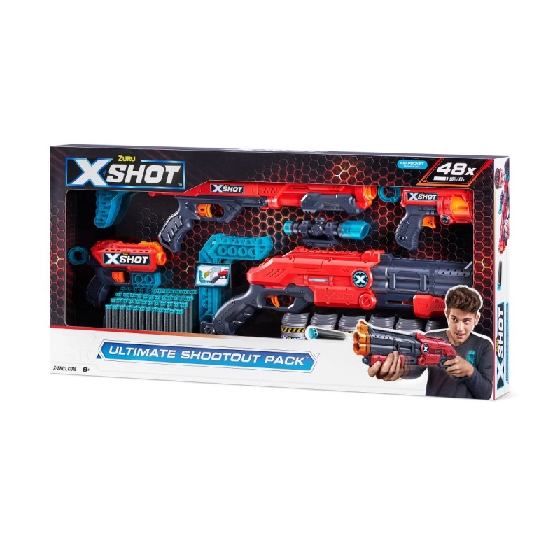 E-shop Súprava Zuru X-Shot Ultimate Shootout Pack Vigilante