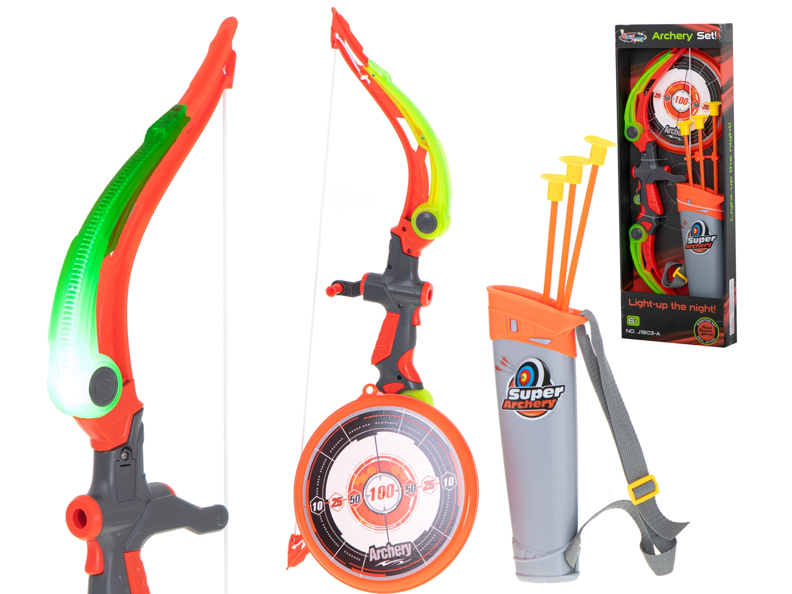 E-shop Kik KX6176 hrací set luk s šípy a terčem
