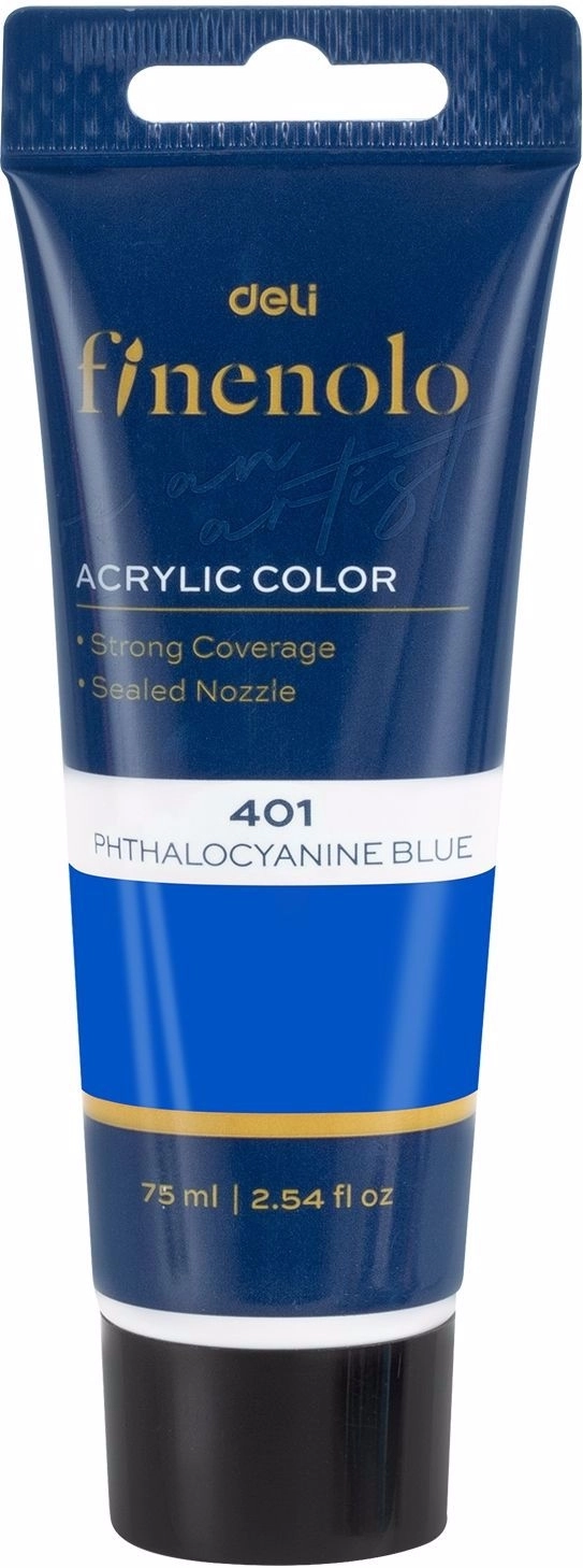 E-shop Akrylová farba 75 ml – tmavomodrá