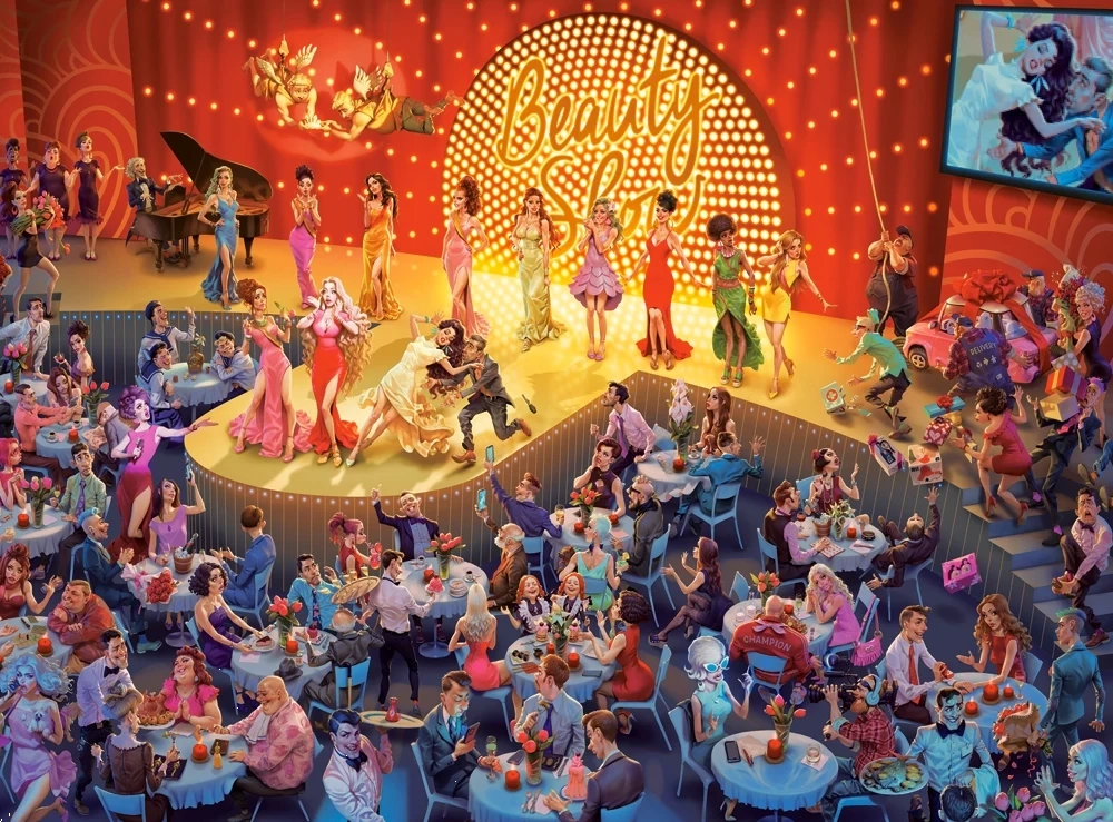 Puzzle 2000 dielikov Beauty Show