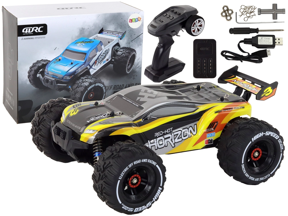 E-shop Terénne RC auto RABBITS 4WD 2.4G žlté