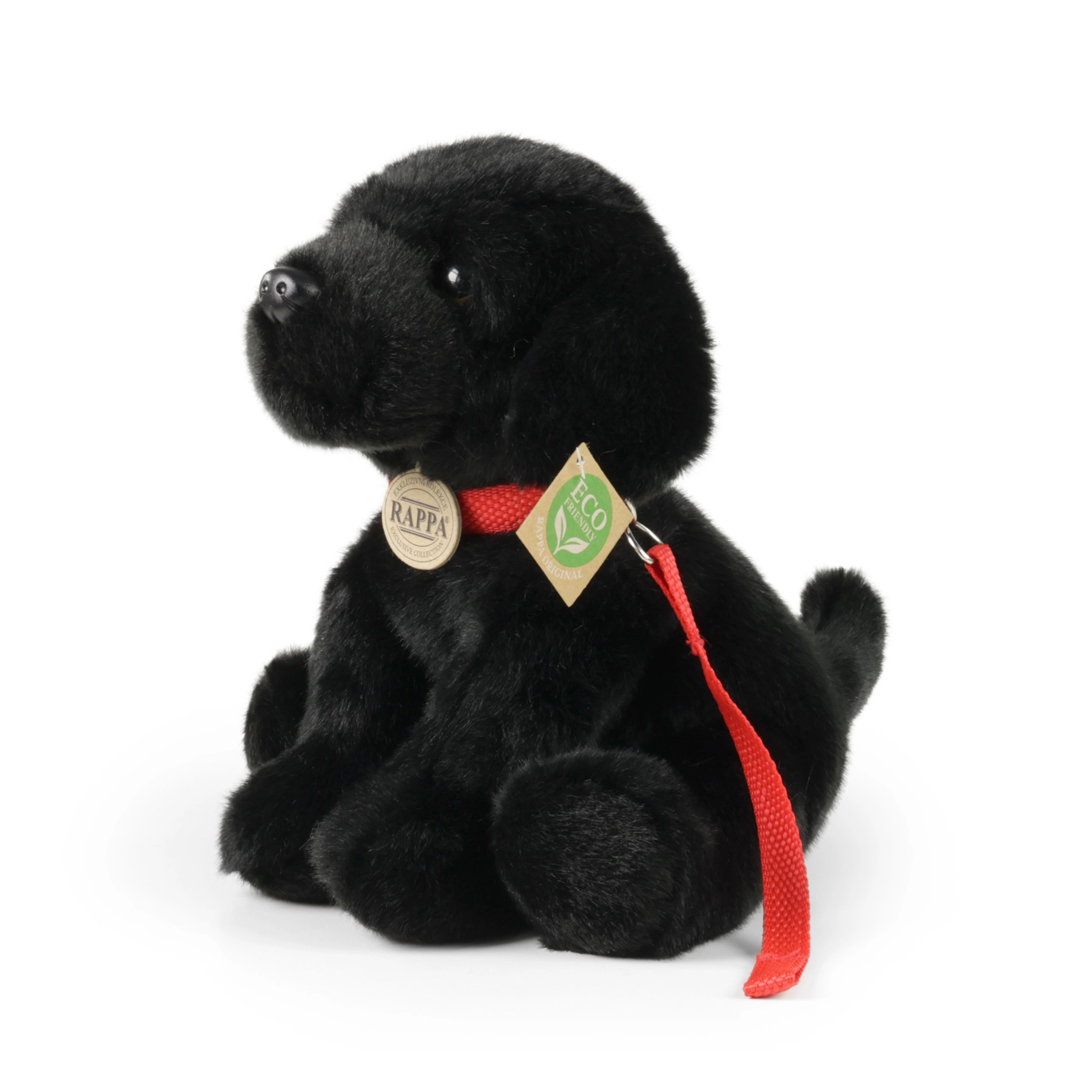 E-shop Eco-Friendly labrador čierny s vodítkom 28 cm