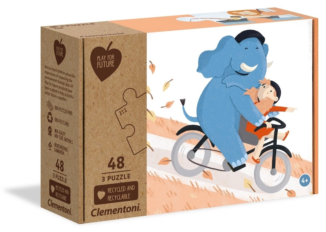 CLEMENTONI Buď můj přítel 3x 48 dielov