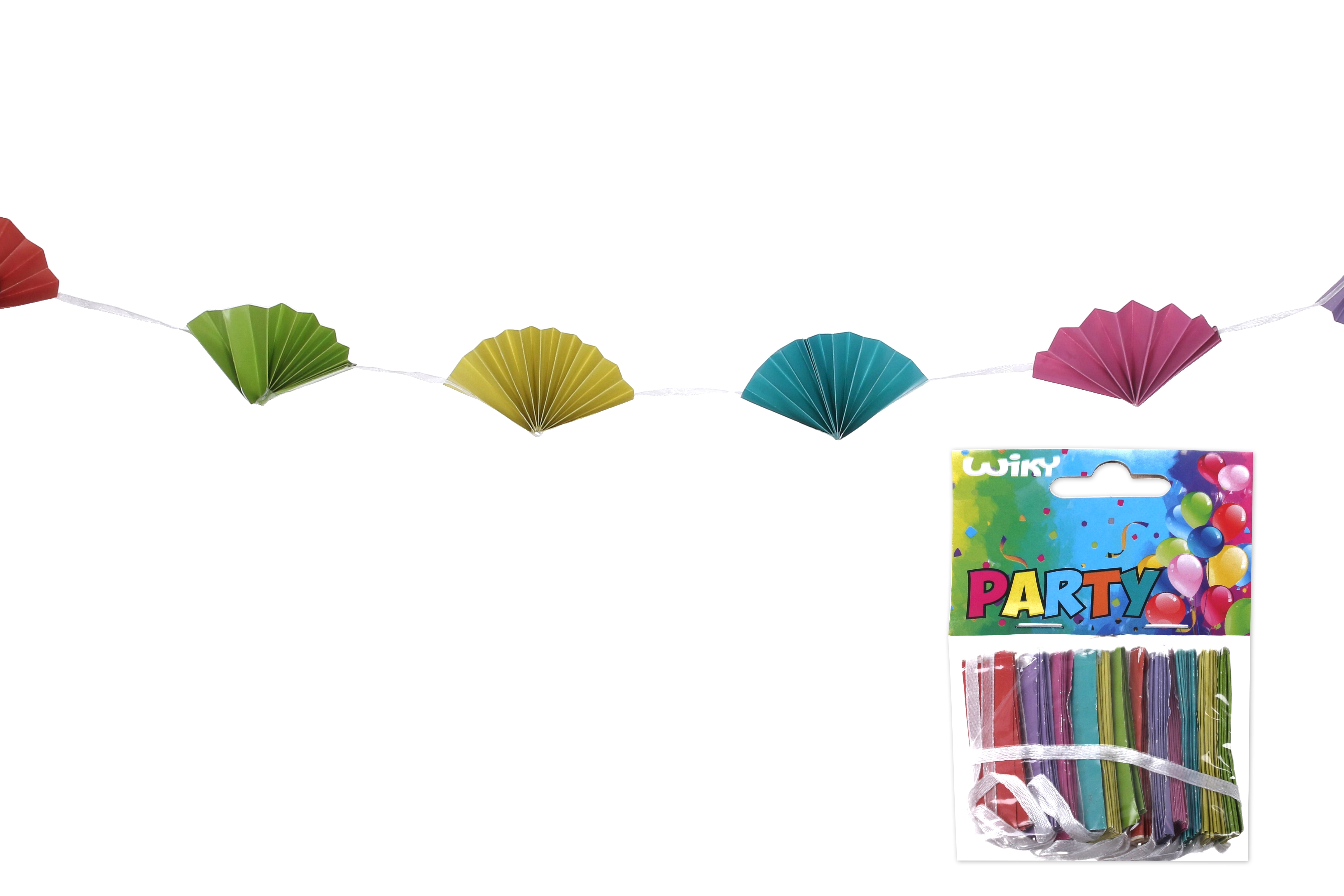 E-shop Farebná papierová girlanda 2 metre