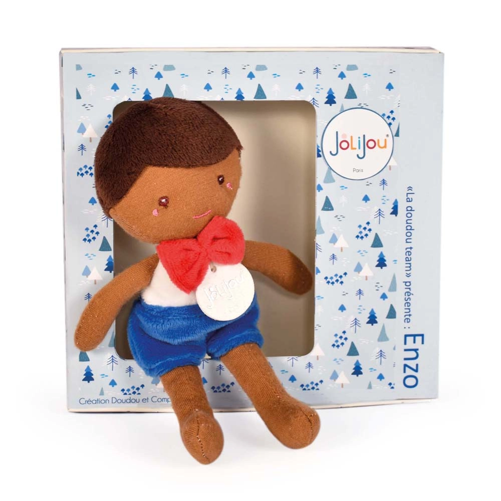 E-shop Bábika Doudou Jolijou Enzo 16 cm modrá