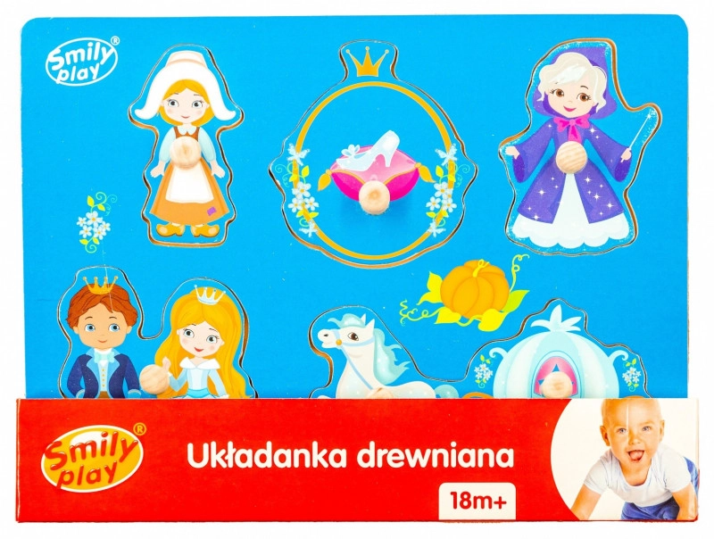 E-shop Drevená vkladačka Popoluška