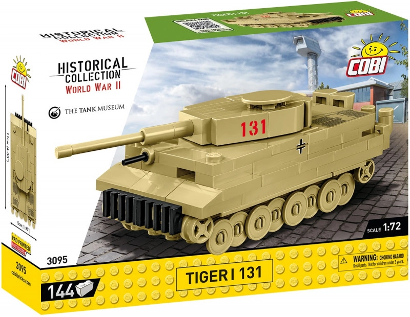 E-shop Cobi 3095 Mini tank Typ Tiger 131, 1:72, 161 k