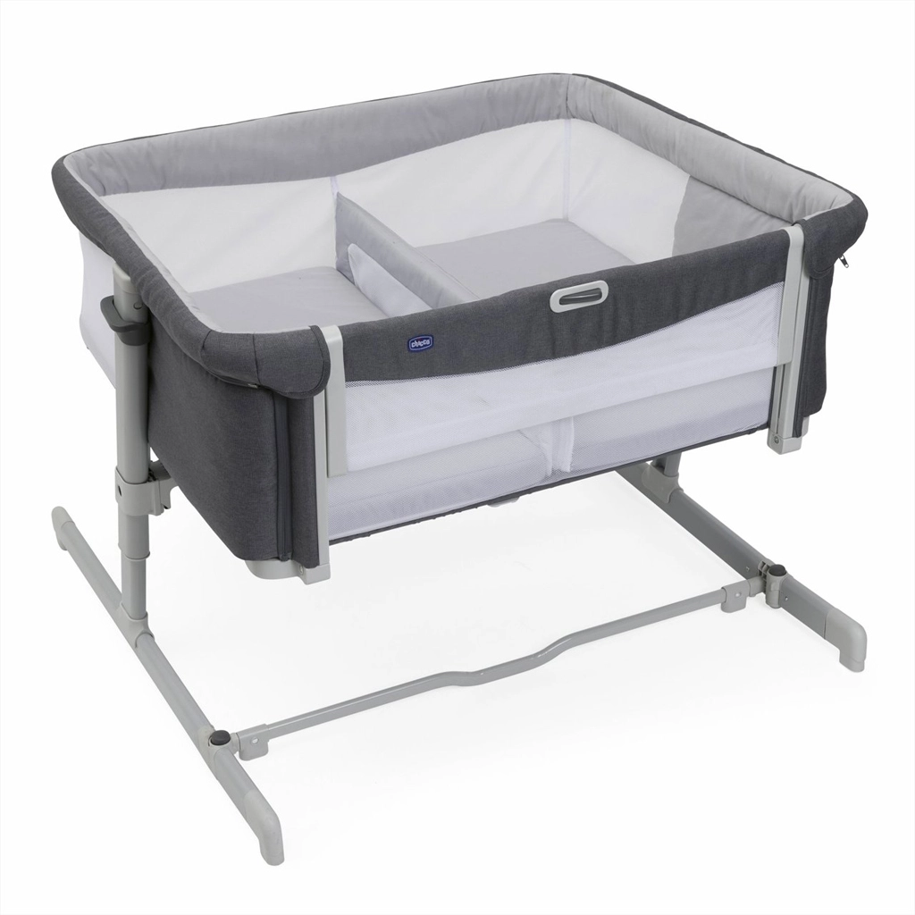 E-shop Chicco Next2Me Twins postieľka pre dvojičky – Magnet Grey